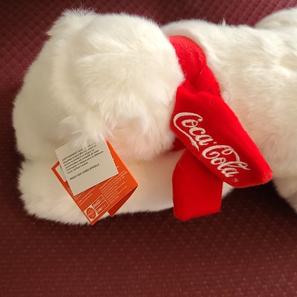 Coca Cola Plush polar bear, new stuffed toy - Picture 3 of 8